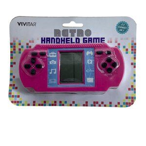 VIVITAR Retro Handheld Game-23‎ Games in 1 Tank Game Wall Ball Car Racer NEW